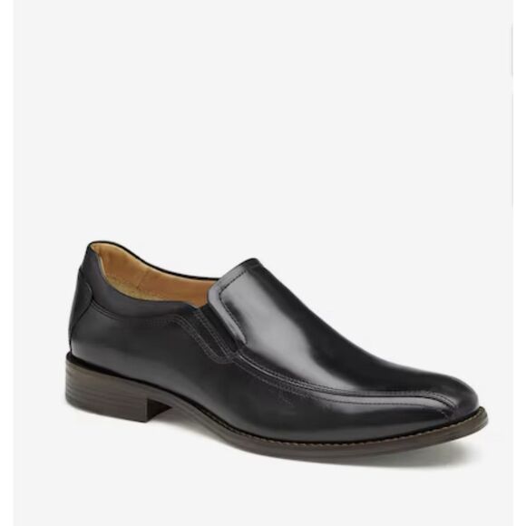 Johnston & Murphy Men's Lewis Venetian Loafer Black Size 11 New in Box - Picture 1 of 16